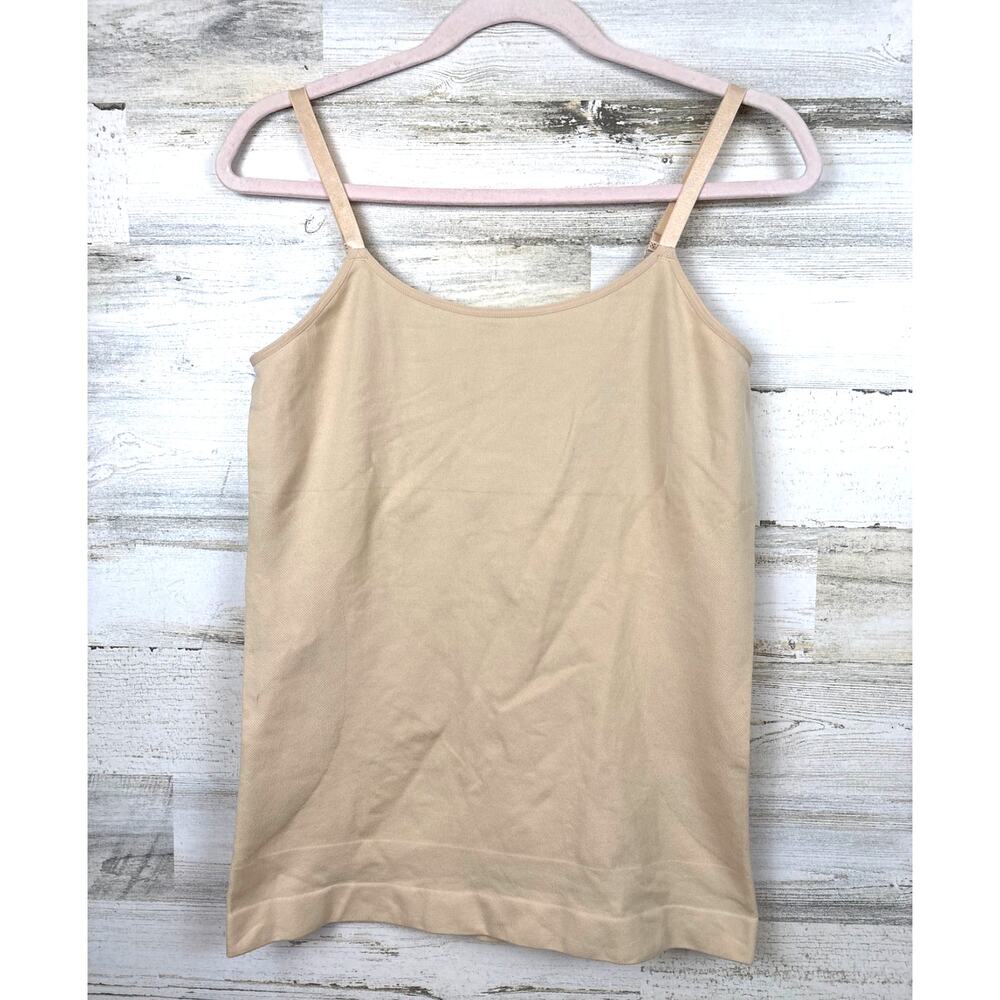 Shapermint Womens 2XL Beige Essentials Shapewear Camisole Contour Top NEW